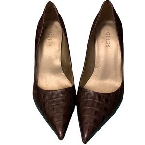 Guess Heels. 8.5 Brown🔥